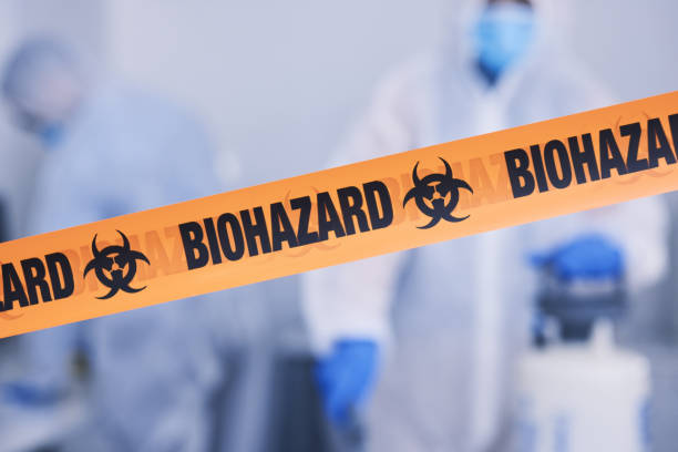 Professional Biohazard technician working in Towaco, NJ